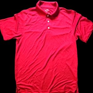 Bacon & Co Red Polo Men's size Small